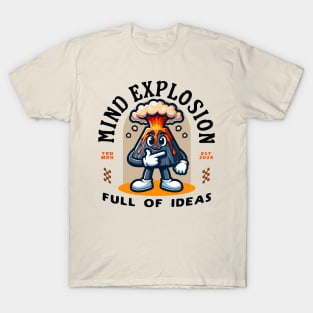 Volcano Erupting with Ideas T-Shirt